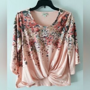 ONE WORLD Twist Blouse